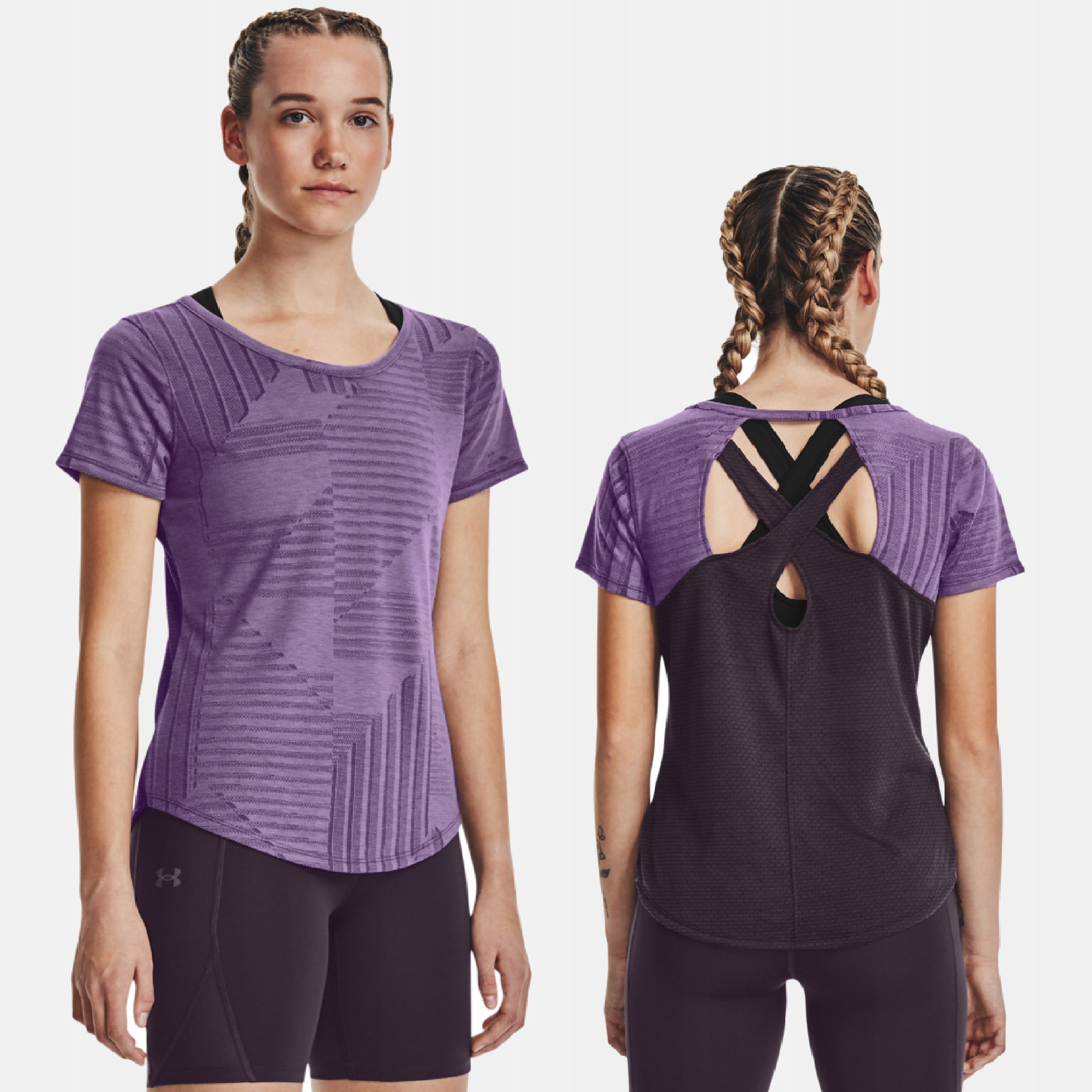 T-shirt Koszulka Damska Do Biegania Under Armour Sportowa Treningowa