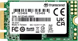 Transcend MTS430S 128GB (TS128GMTS430S) - Dyski SSD - miniaturka - grafika 1