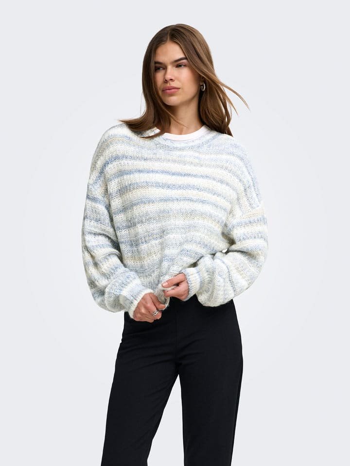 ONLY Sweter w kolorze białym