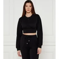 Bluzy damskie - Patrizia Pepe Bluza Cropped Fit - miniaturka - grafika 1