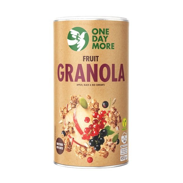 OneDayMore Granola Owocowa 450g