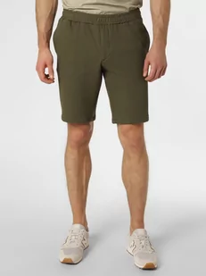 Tommy Hilfiger - Spodenki dresowe męskie  Harlem, zielony - Spodenki męskie - miniaturka - grafika 1