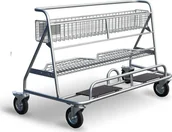 Wózki magazynowe - Damnix Wózek do transportu płyt Carry WP4 - miniaturka - grafika 1