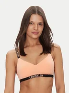 Biustonosze - Calvin Klein Underwear Biustonosz bezfiszbinowy 000QF7659E Różowy - miniaturka - grafika 1