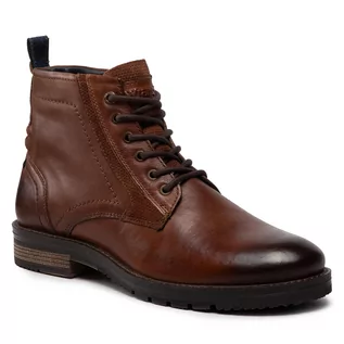 Kozaki damskie - Kozaki Wrangler - Boogie Mid WM22100A Cognac 064 - grafika 1