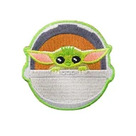 Pasmanteria - Naprasowanka termo Star Wars The Mandalorian Gwiezdne Wojny Naszywki na ubrania 6,5x6 cm - miniaturka - grafika 1