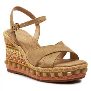 Espadryle Alma En Pena V240950 Suede Camel - Espadryle damskie - miniaturka - grafika 1