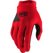 Rękawice motocyklowe - 100% GUANTES RIDECAMP Gloves Red-2XL Rękawiczki, Dorośli Unisex, Czerwony (Czerwony), XXL - miniaturka - grafika 1