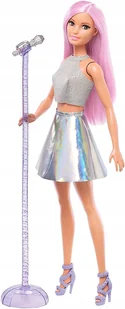Barbie Gwiazda Pop Piosenkarka DVF50 FXN98 - Lalki dla dziewczynek - miniaturka - grafika 1