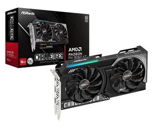 ASRock AMD RX 9060 XT Challenger OC 16GB GDDR6 RX9060XT CL 16GO - Karty graficzne - miniaturka - grafika 1