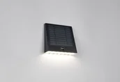 Lampy ogrodowe - Alvorada Hybrid kinkiet zewnętrzny solarny 1xLED/6W/IP44 czarny R23326102 - miniaturka - grafika 1