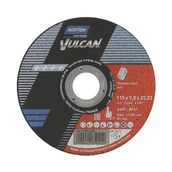 Akcesoria do elektronarzędzi - Tarcza do cięcia T41 115 x 1.0 x 22.23 INOX NORTON VULCAN - miniaturka - grafika 1