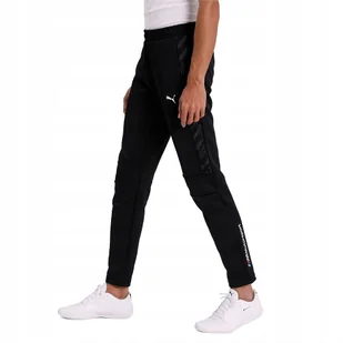 Spodnie PUMA BMW T7 TRACK PANTS dresowe wąskie S - Spodnie męskie - miniaturka - grafika 1