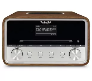 TechniSat DigitRadio 586 Radio FM DAB+ Orzech-srebrny - Radia - miniaturka - grafika 1
