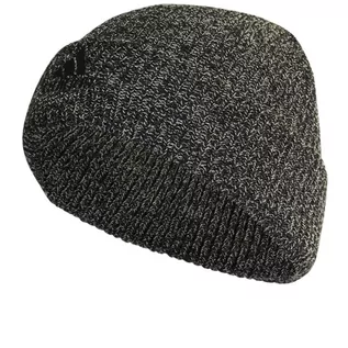 Czapki męskie - Czapka adidas Melange Beanie HG7786 - szara - Adidas - grafika 1