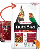 Karma dla ptaków - VERSELE-LAGA NutriBird G14 Tropical - pokarm dla średnich papug 1kg - miniaturka - grafika 1