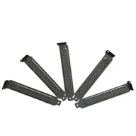 Akcesoria do komputerów stacjonarnych - Gembird 5 x Zaślepka śledź slotu PCI do obudowy Fornax ATX czarna - miniaturka - grafika 1