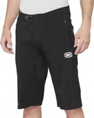 Spodenki rowerowe - 100% Szorty męskie 100% HYDROMATIC Shorts black roz. 36 EUR 50 NEW 2022 - miniaturka - grafika 1