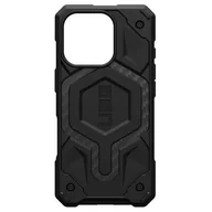 Etui i futerały do telefonów - Etui UAG Monarch do Apple iPhone 16 Pro Carbon Fiber Czarny - miniaturka - grafika 1