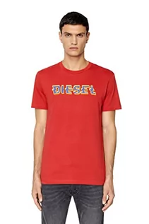 Koszulki męskie - Diesel T-diegor-k52 t-shirt męski, 44 °C + 0 stopni, 56 - grafika 1