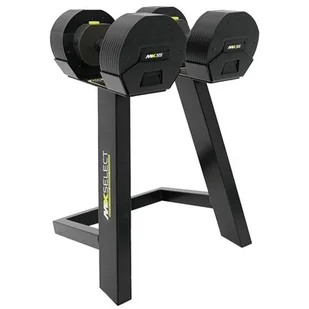 Zestaw hantli MX SELECT MX55 (2 x 24.9 kg) + Stojak - Stojaki na hantle i obciążenia - miniaturka - grafika 1