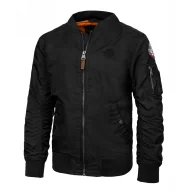 Odzież taktyczna i umundurowanie - Kurtka dziecięca Pit Bull MA1 - Czarna 122 (7 Lat) - miniaturka - grafika 1