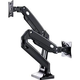 GEMBIRD BIURKOWE REGULOWANE RAMIĘ NA 2 MONITORY 17"-35" DO 10KG - Uchwyty do monitorów - miniaturka - grafika 1