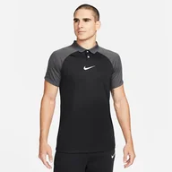 Koszulki męskie - Koszulka Nike Polo Academy Pro SS DH9228 011 czarny XL - miniaturka - grafika 1