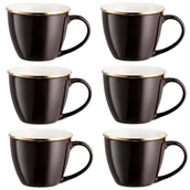 Filiżanki - Komplet filiżanek 550 ml 6 sztuk CHOCO VILLA ITALIA - miniaturka - grafika 1