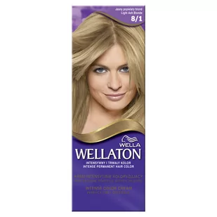 Wella Wellaton Intense Permanent Color Krem intensywnie koloryzujący 8 1 Light Blonde 1szt LETNIA WYPRZEDAŻ DO 80 - Odżywki do włosów - miniaturka - grafika 1