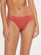 Majtki damskie - Hunkemöller Stringi Marine 206318 Czerwony - miniaturka - grafika 1