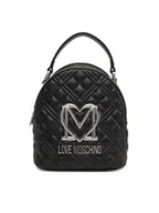 Plecaki - LOVE MOSCHINO Plecak JC4304PP1NK1200B Czarny - miniaturka - grafika 1