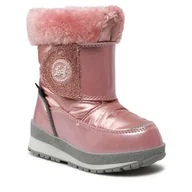 Buty dla dziewczynek - Śniegowce Leaf Nautisk LNAUT101K Różowy - miniaturka - grafika 1