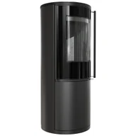 Piece wolnostojące - Piec stalowy SVEN fi 150 7 kW czarne wyłożenie z domykaniem - miniaturka - grafika 1