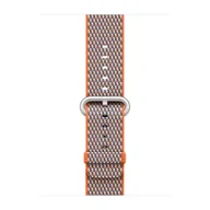 Akcesoria do smartwatchy - Apple Pasek nylonowy w kolorze gorącej pomarańczy do koperty 38mm / 40mm / 41mm / 42mm - rozmiar S/M - miniaturka - grafika 1