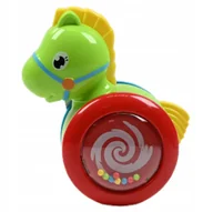 Maty edukacyjne - KONIK WAŃKA WSTAŃKA ZABAWKA SENSORYCZNA EDUKACYJNA RACZKOWANIE NIEMOWLAK - miniaturka - grafika 1