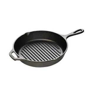 Patelnia żeliwna grillowa 26 cm / Lodge - Patelnie - miniaturka - grafika 1