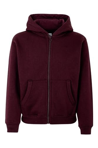 Mukua Byron Kids Bluza dziecięca z kapturem na zamek Wine, rozmiar 1/2