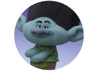 Ciasta i półprodukty do ciast - Dekoracyjny opłatek tortowy Trolle - 20 cm - miniaturka - grafika 1