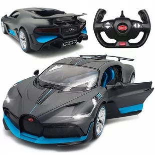 Samochód Zdalnie Sterowany Rc Auto Na Pilot Bugatti Divo Otwierane Drzwi LED - Zabawki zdalnie sterowane - miniaturka - grafika 1