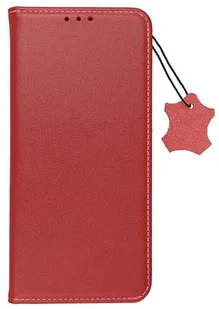 Kabura SMART PRO Book skórzana do XIAOMI Redmi Note 14 4G GLOBAL - 164,84mm x 78,15mm x 8,16mm bordowy - Etui i futerały do telefonów - miniaturka - grafika 1