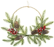 Ozdoby bożonarodzeniowe - Stroik na obręczy premium - miniaturka - grafika 1