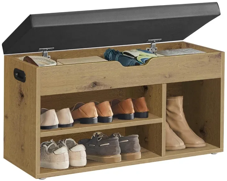 Szafka na buty obuwie artisan z szufladą siedziskiem pojemnikiem schowkiem