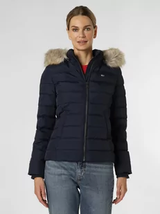 Tommy Jeans - Damska kurtka puchowa, niebieski - Kurtki damskie - miniaturka - grafika 1