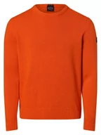 Swetry męskie - Paul & Shark - Sweter męski, pomarańczowy - miniaturka - grafika 1