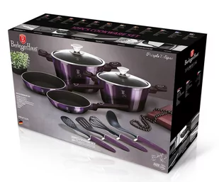 Lumarko Zestaw Garnków 10 Elem. Berlinger Haus Bh-7140 Purple! - Zestawy garnków i patelni - miniaturka - grafika 4