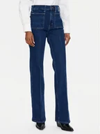 Spodnie damskie - Polo Ralph Lauren Jeansy 211825841001 Granatowy Flare Fit - miniaturka - grafika 1