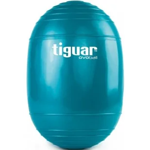 Tiguar Piłka gimnastyczna eliptyczna Ovoball 25x16,5cm TI-V001M morski roz uniw 5906660029380 - Piłki do ćwiczeń - miniaturka - grafika 1