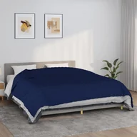 Koce - Vidaxl Koc Obciążeniowy, Niebieski, 220X260 Cm, 11 Kg, Tkanina - miniaturka - grafika 1