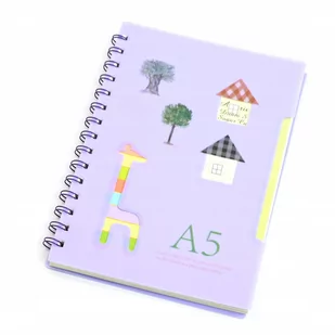 NOTES GRUBY ZESZYT NOTATNIK A5 RÓŻNE KOLORY - Szkolne artykuły papiernicze - miniaturka - grafika 1
